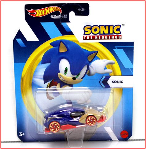 Hot Wheels Character Car Sonic The Hedgehog 2021 Tails Diecast 1 64 Vhtf
