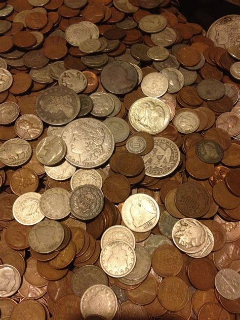 14 Pound Old Us Coin Estate Sale Lot Hoard Old Estate Coins