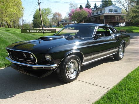 1969 Ford Mustang Mach 1 Fast Back Stunning American Muscle Car