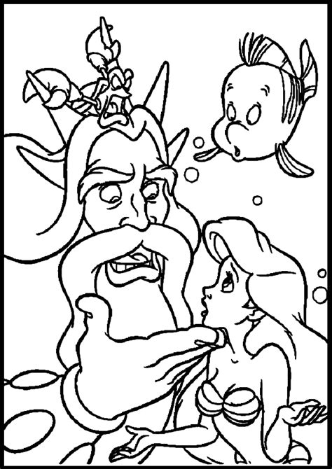 Hedgehog in the autumn forest. Little Mermaid online coloring pages 10