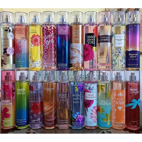 Original From Us Bath And Body Works Fine Fragrance Mist 01 Shopee