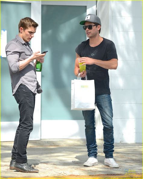 Zac And Dave Franco On The Townies Set In Los Angeles On March 29 2013