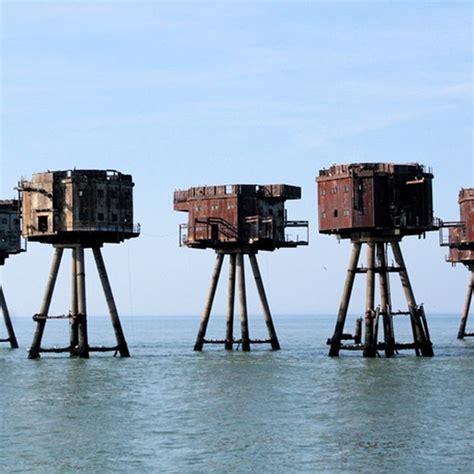 Maunsell Forts Of The World War 2 Amusing Planet