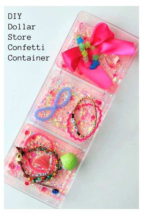 Get Organized With One Of These Diy Confetti Trays From The Dollar