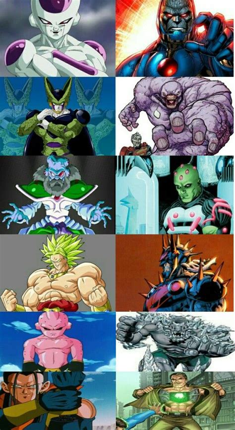 Almost certain a few are included. Superman and Dragon Balls Z Villains | Dragon ball z ...