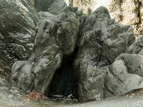 Skyrimwolfskull Cave The Unofficial Elder Scrolls Pages Uesp