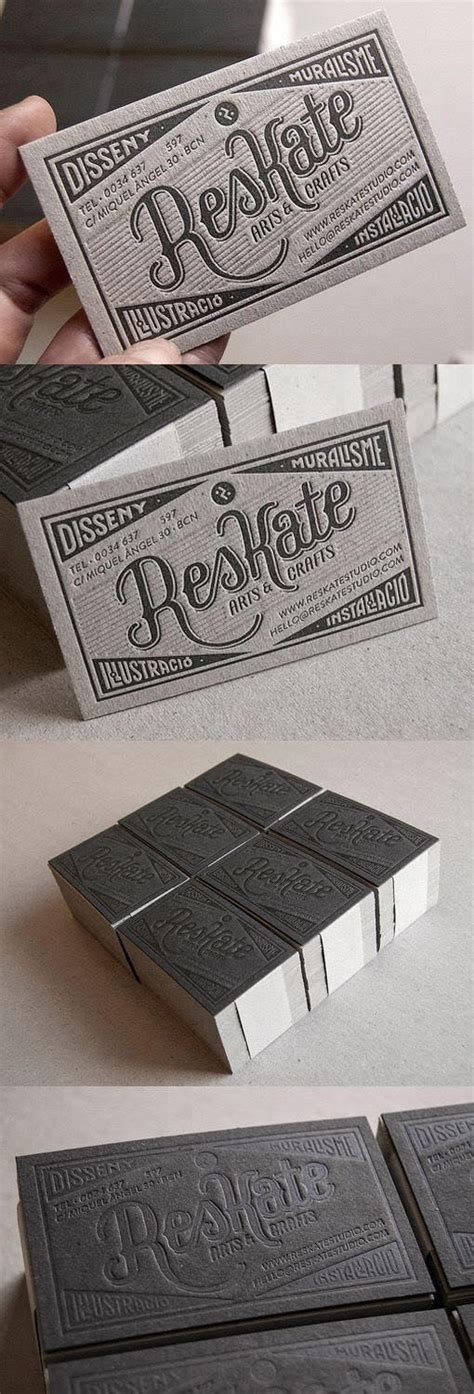 Maybe you would like to learn more about one of these? Etiquette Tips on Business Cards | Letterpress business cards, Vintage typography, Business card ...
