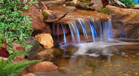 All the perks of a garden waterfall without the maintenance involved with pond ownership. handmade ponds with waterfalls for homes | diy-pond6 ...