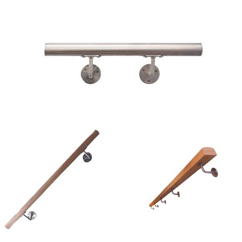 Wall Mounted Handrail Kit Easy Installation Handrail Systems By Stairfurb