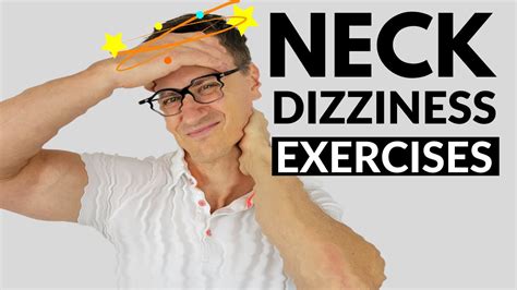 Neck Exercises For Dizziness Neck Dizziness Cervicogenic Dizziness