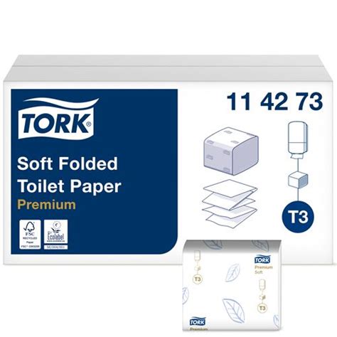 Tork Premium Soft Flat Toilet Paper Voussert
