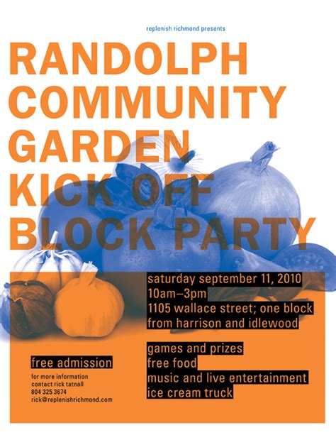 Randolph Community Garden Promotion On Behance
