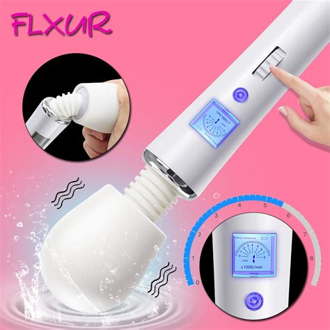 Flxur Av Magic Wand Vibrators For Women Sex Toys Clitoris Stimulator Female Masturbator Couples
