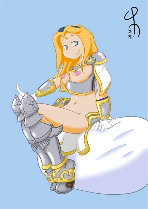 Lux Pinup Armored By Daclusia Hentai Foundry