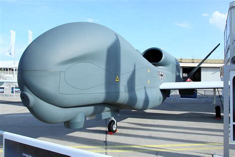 Northrop Grumman RQ 4 Euro Hawk Drohne ist das bisher größte