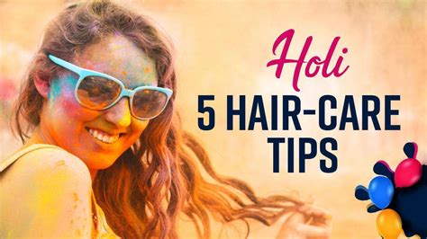 Holi Hair Care Tips How To Protect Your Hair From Chemical Colors On