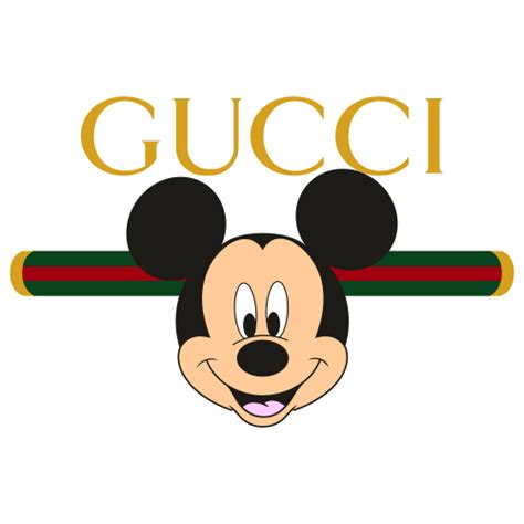 Gucci Mickey Mouse Head Svg Gucci Logo Png