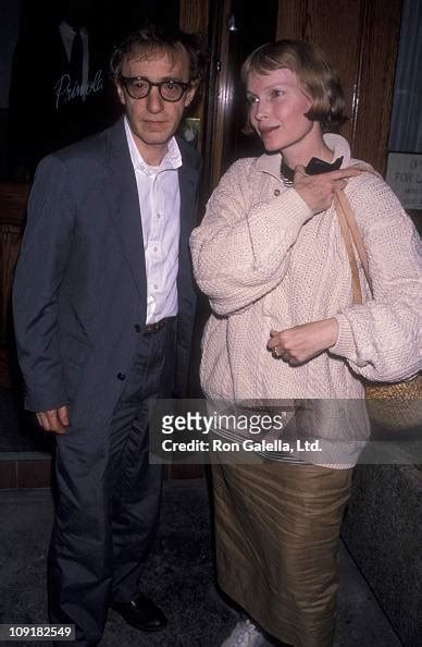 Actor Woody Allen And Actress Mia Farrow Sighted On May 31 1990 At