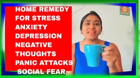 Home Remedy For Stress Anxiety Depression Panic Attacks