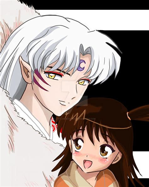 Sesshomaru And Rin By Littlebigcolor On Deviantart