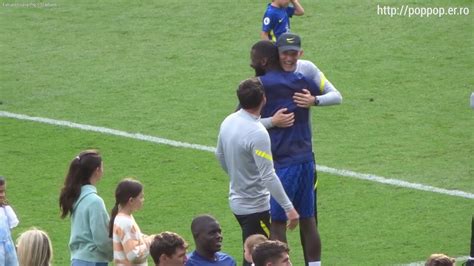 R Diger S Last Day Of Chelsea Hugging Tuchel Farewell To Players