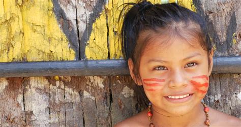 Stock Video Of Cute Native Brazilian Girl Looking To 11648828