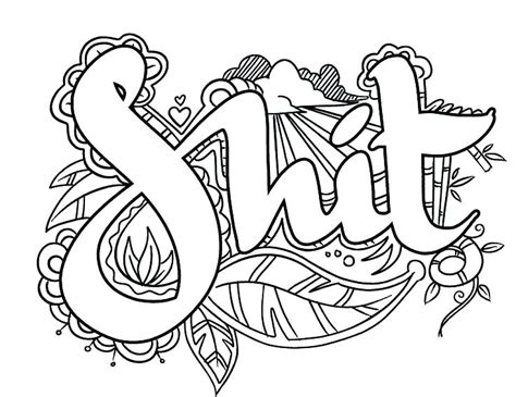 Free Funny Coloring Pages For Adults Coloring Pages