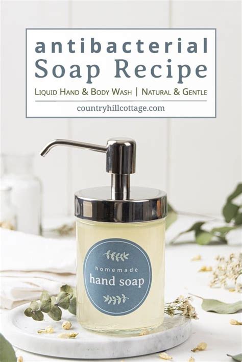 Diy Antibacterial Soap How To Make Antibacterial Hand And Body Soap
