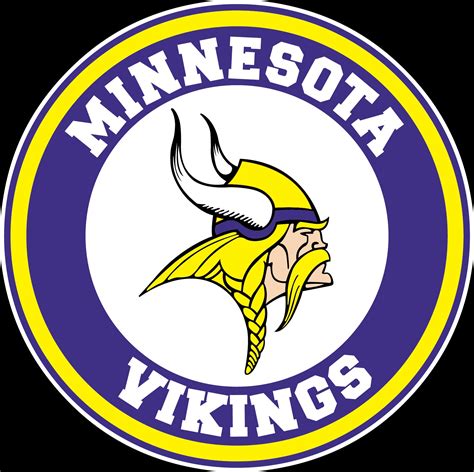 Minnesota Vikings Horn Logo Vinyl Decal Sticker 5 Sizes Sportz