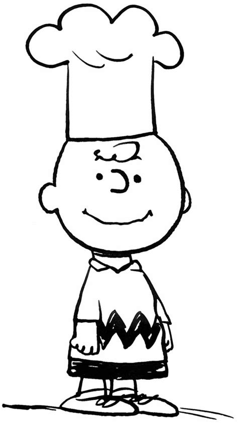 Looking for thanksgiving coloring pages to keep your little ones occupied and entertained as you prepare your holiday feast? Charlie Brown Want To Be A Great Chef Coloring Page ...
