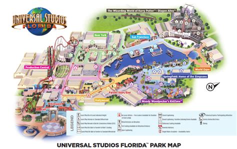 Universal Orlando Resort Park Maps Islands Of Adventure Park Map