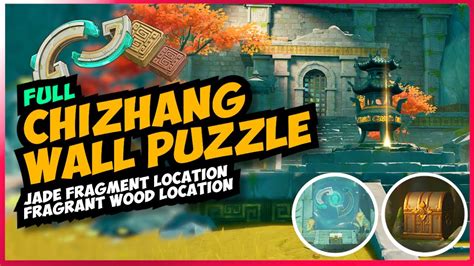 Chizhang wall puzzle [Jade Fragment & Fragrant Wood locations