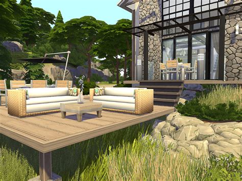 The Sims Resource Lake House No Cc