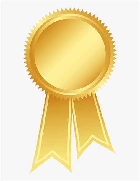 Gold Ribbon Clip Art Award Gold Ribbon Png Free Transparent Png