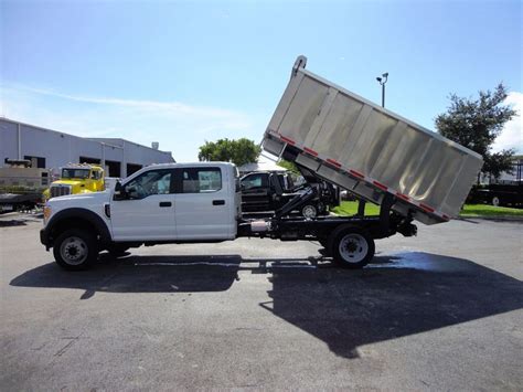 2017 Used Ford F450 Xl New 12ft Alum Dump Truck Bed4x2 Crew Cab At
