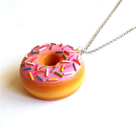 Large Donut Necklace Fatally Feminine Designs