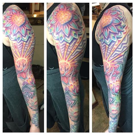Color Lotus Tattoo By Phil Robertson Tattoonow