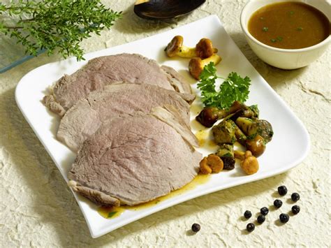 Rôti de veau sauce forestière