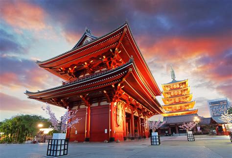 Sensoji Tempel In Tokyo Japan Reizen Reizen Rondreizen