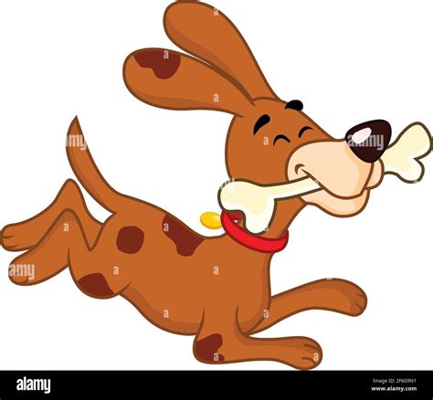 Cartoon Dog And Bone Hi Res Stock Photography And Images Alamy