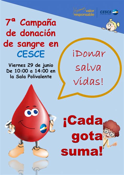 7ª Campaña De Donación De Sangre En Cesce Cesce España