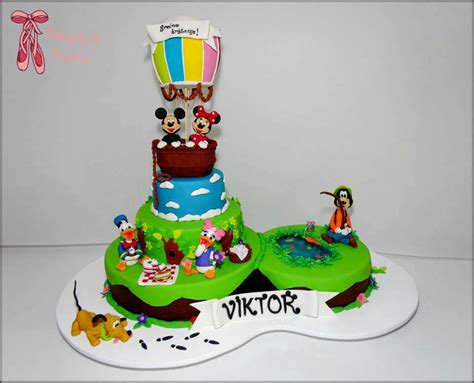 Disney Picnic Cake Dizni Junaci Torta Miki Maus Torta By Balerina
