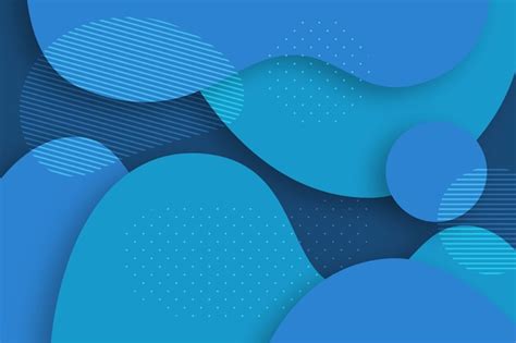Free Vector Abstract Classic Blue Background