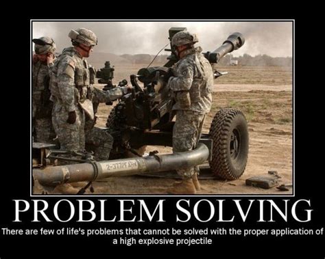 Problem Solving Military Humor