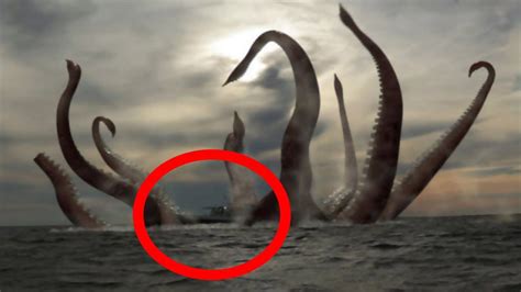 Monstro Marinho Gigante É Real Dizem Cientistas Kraken Assustador Youtube