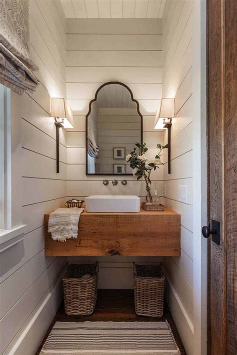 21 Gorgeous Farmhouse Style Bathrooms You Will Love