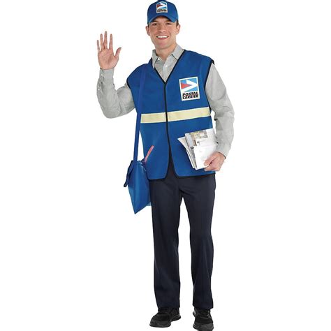 Mens Mailman Costume Accessory Kit Party City