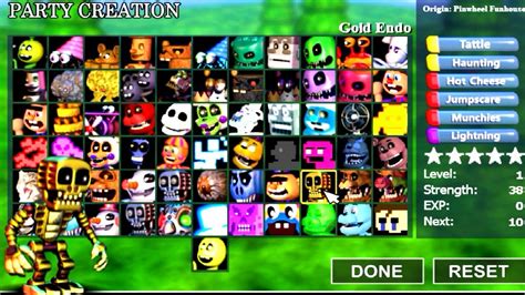 Play As All Characters Fnaf World Simulator 2018 Youtube