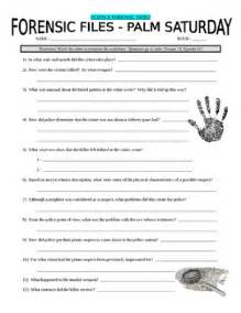 These worksheets are arranged in alphabetical order. Forensic worksheets