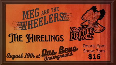 Meg And The Wheelers The Fighting Side The Hirelings